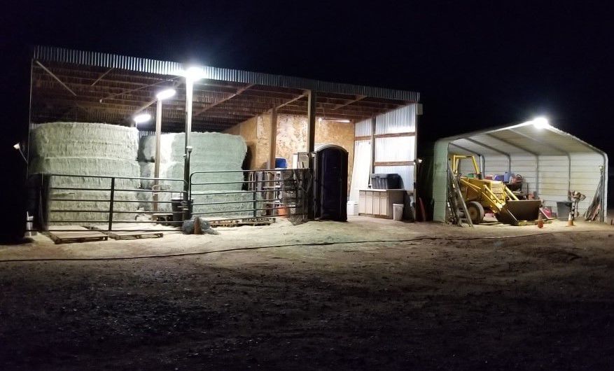 Hay barn